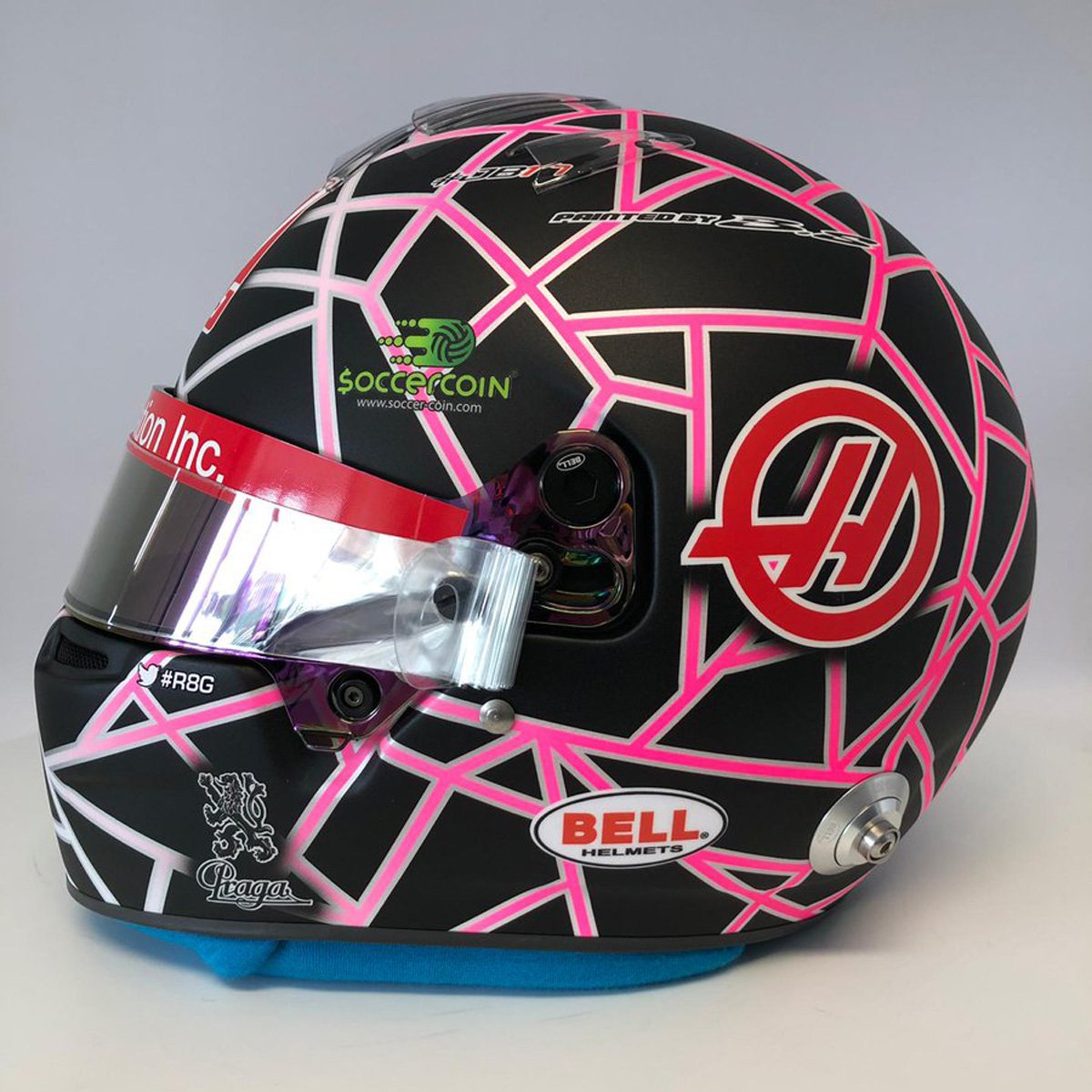 ロマン・グロージャン 2019 フランスGP ヘルメット