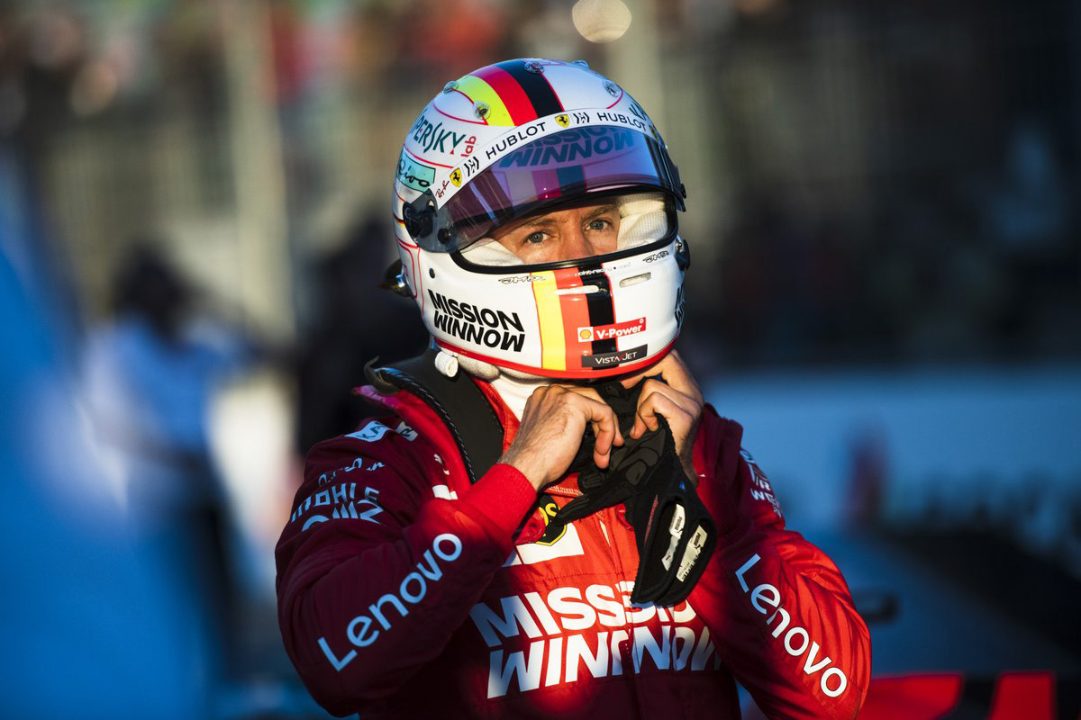 F1 セバスチャン・ベッテル フェラーリ