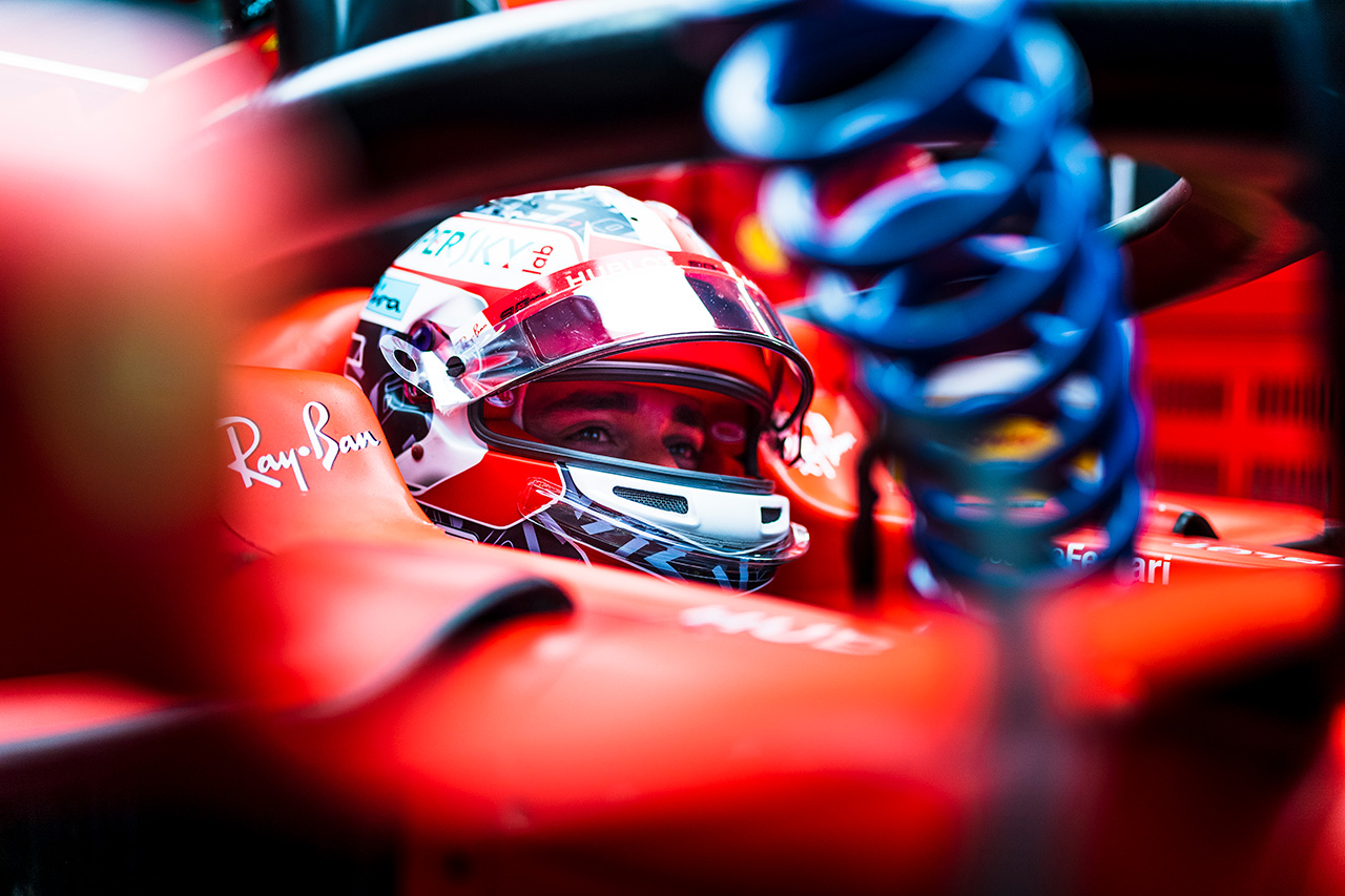 シャルル・ルクレール 「ライバル勢は手強い。セットアップに課題」 / フェラーリ F1ロシアGP初日