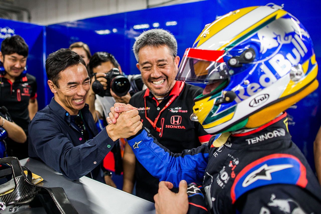 トロロッソ・ホンダ 「山本尚貴はガレージに素晴らしい雰囲気をもたらした」 / F1日本GP 金曜フリー走行