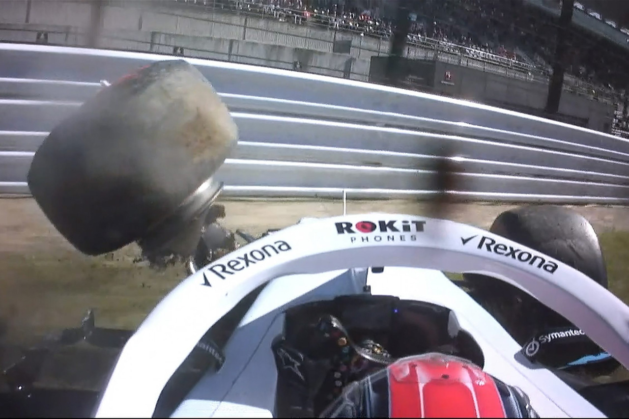 【動画】 ロバート・クビサ、Q1開始早々にクラッシュ / F1日本GP