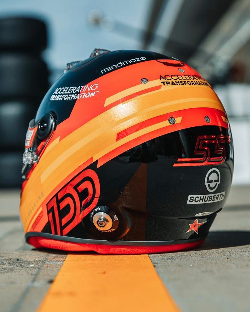 カルロス・サインツ 2019年 F1アメリカGP ヘルメット