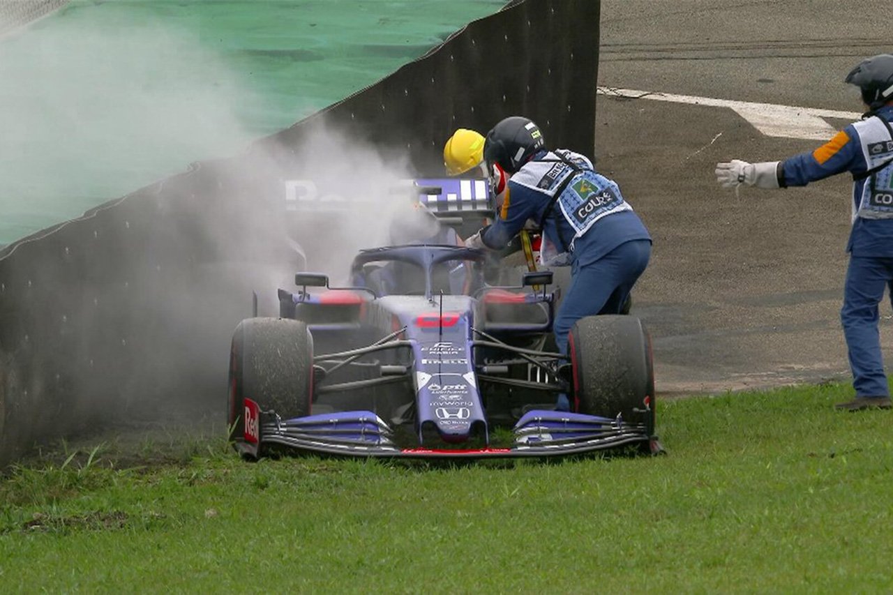 【動画】 トロロッソ・ホンダの2台のPUにトラブル / F1ブラジルGP