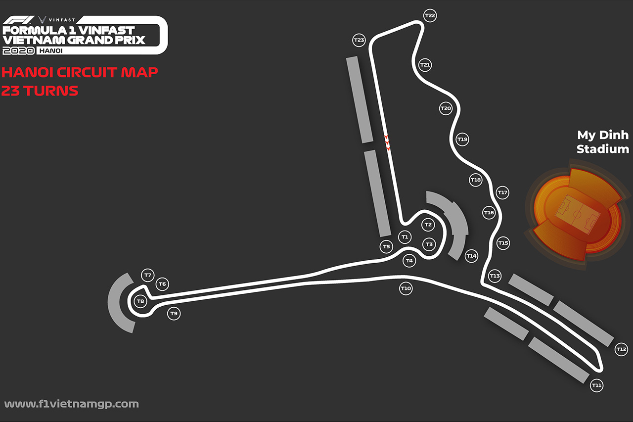 F1ベトナムGP、最終コーナーを追加した新レイアウトを公開