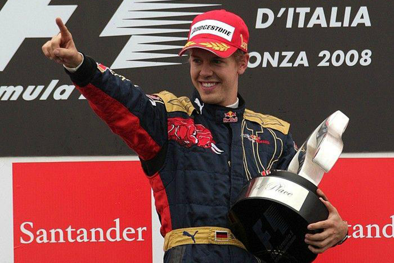 F1ドライバーの初勝利：セバスチャン・ベッテル （2008年F1イタリアGP）