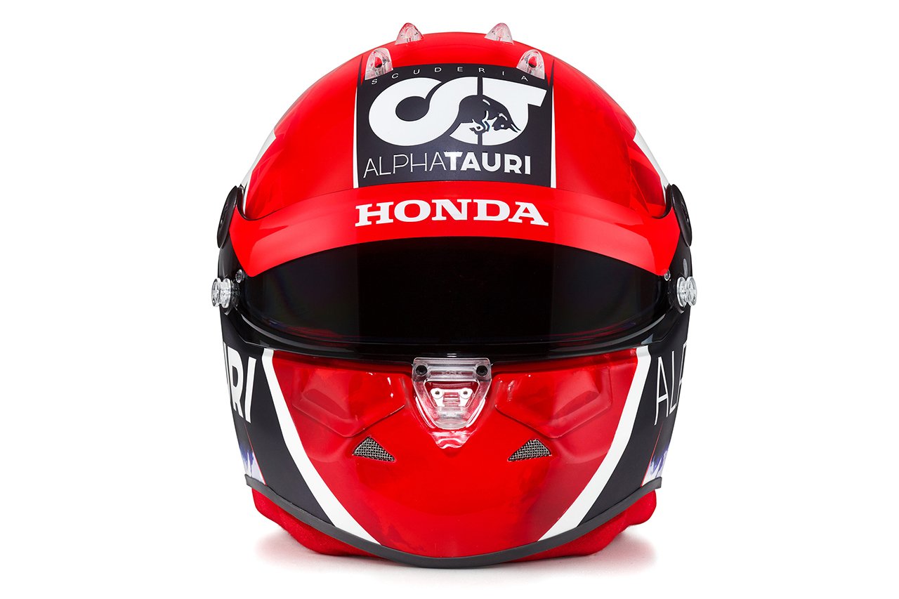 ダニール・クビアト 2020年 F1ヘルメット（アルファタウリ・ホンダ）