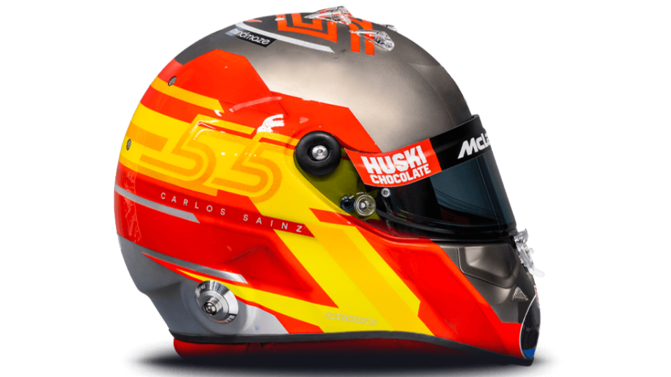 カルロス・サインツ：2020年 F1ヘルメット