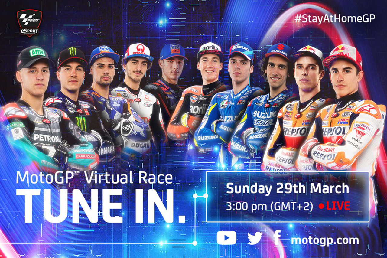 【ライブ配信】 MotoGP Virtual Race 第1戦 ムジェロ