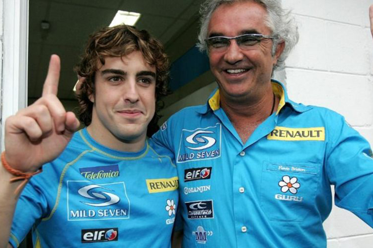 F1：フェルナンド・アロンソ、フラビオ・ブリアトーレとの出会いを語る