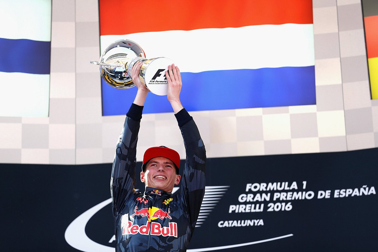 マックス・フェルスタッペン：表彰台（2016年F1スペインGP）