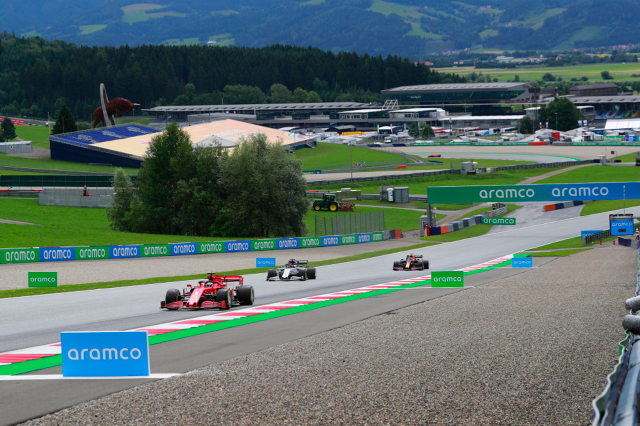 【速報】 2020年 F1オーストリアGP FP1 結果：フェルスタッペンは3番手