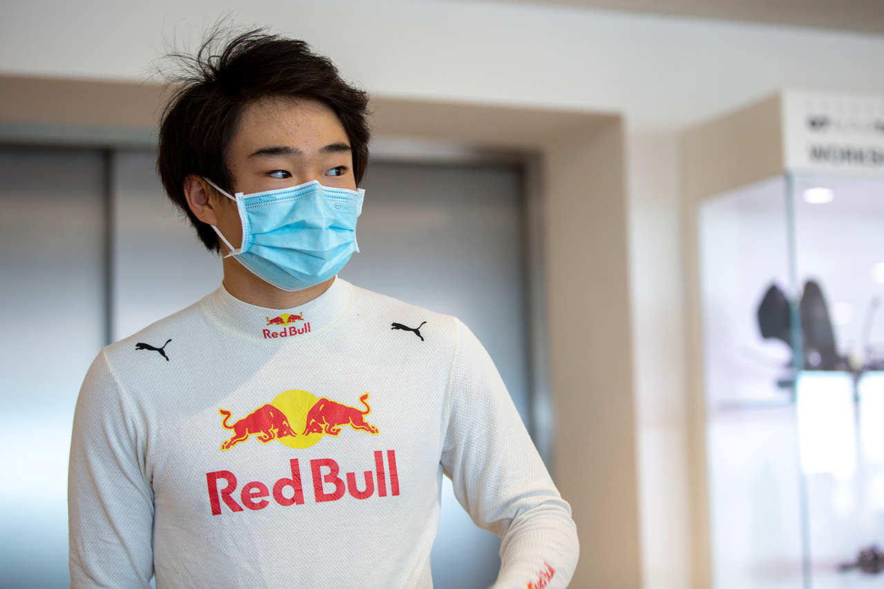 角田裕毅 「F1のフリー走行1回目に出走できるかはまだわからない」