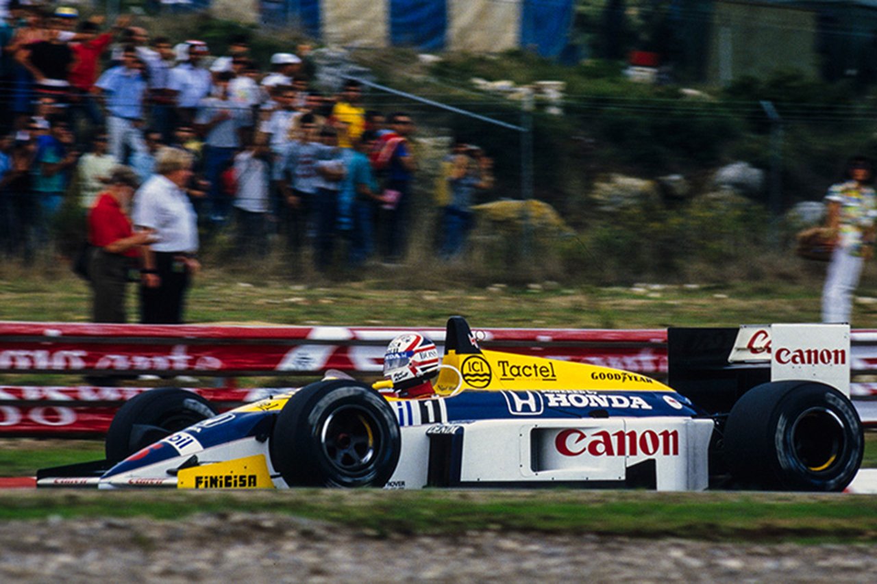 ホンダF1 特集：1986年エストリル - セナに完勝したマンセル