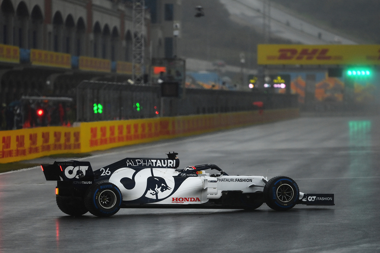 ダニール・クビアト、Q1敗退 「すべきではないところでスピンを喫した」  / アルファタウリ・ホンダ F1トルコGP 予選