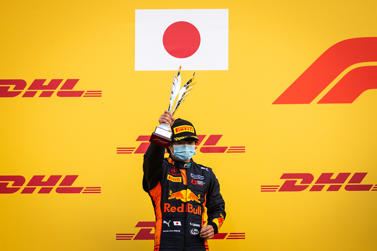 角田裕毅、ランキング3位でF1スーパーライセンス条件をクリア / 日本人F1ドライバー誕生に期待