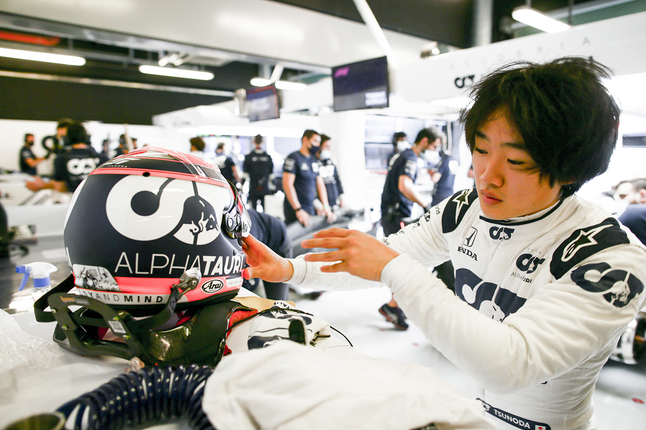 F1：角田裕毅 「戦ってみたいドライバーはルイス・ハミルトン」 / アルファタウリ・ホンダ
