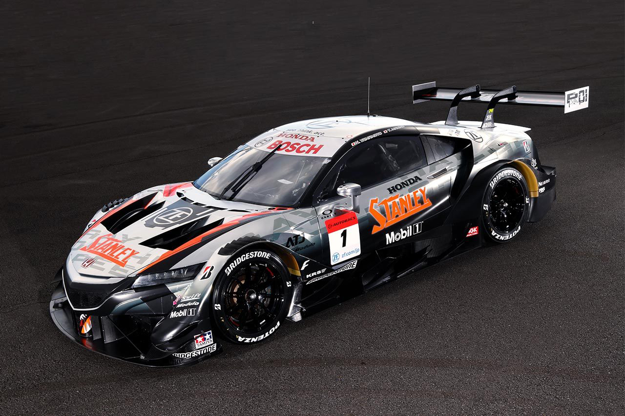 SUPER GT：チームクニミツ、『STANLEY NSX-GT』の車両名で参戦…カラーリングも一新