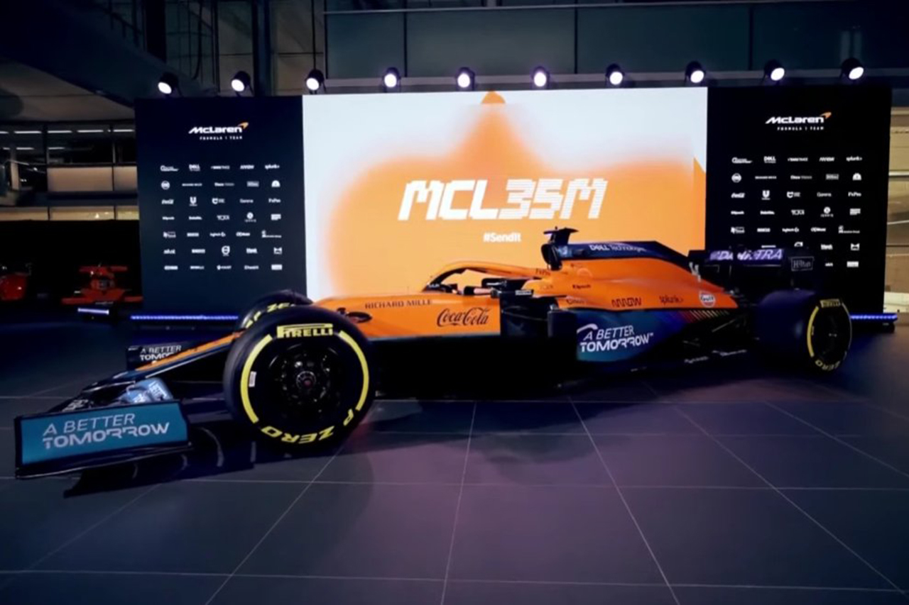 マクラーレンF1、2020年F1マシン『MCL35M』を発表…メルセデスF1エンジン搭載の意欲作