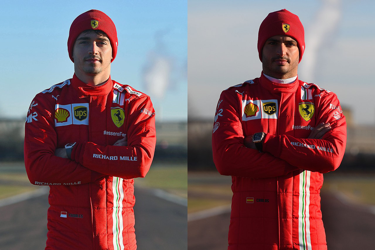 フェラーリF1、リシャール・ミルとのスポンサー契約を発表