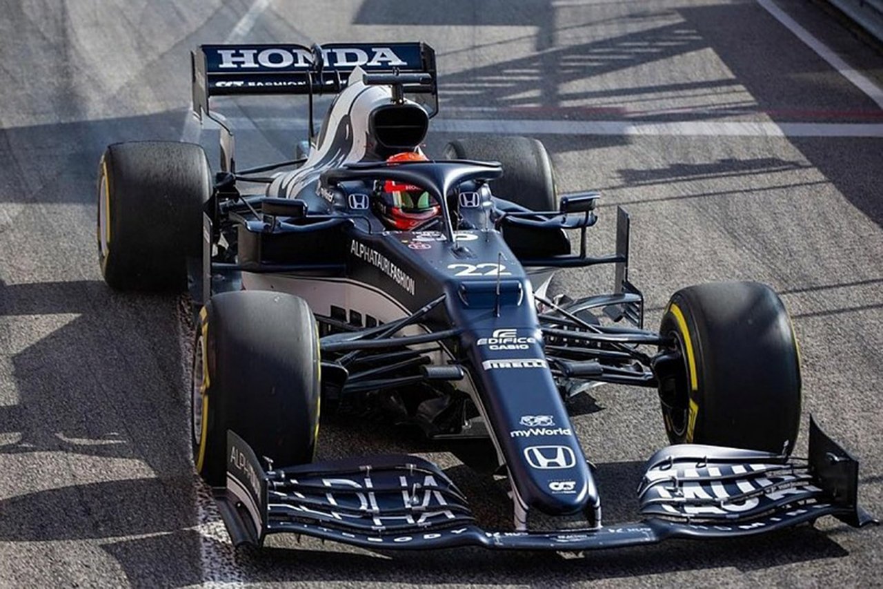 F1 2021 アルファタウリ ホンダ ガスリー フーディー XS - その他スポーツ