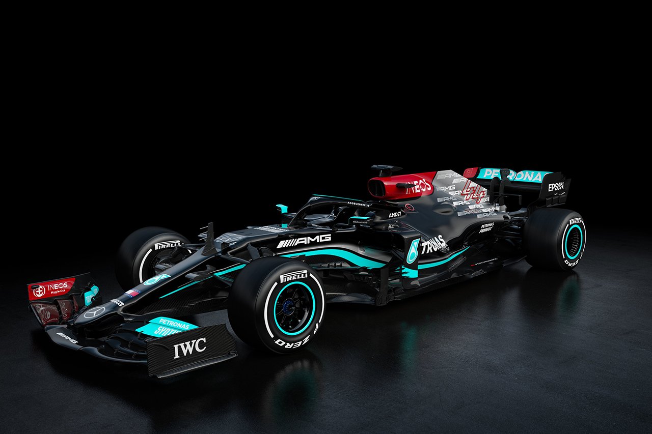 F1王者メルセデス、2021年F1マシン『W12』を発表