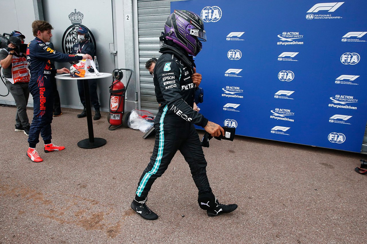 メルセデスF1のルイス・ハミルトン、セットアップの悪化に「チームと厳しい議論が必要」 / F1モナコGP 予選