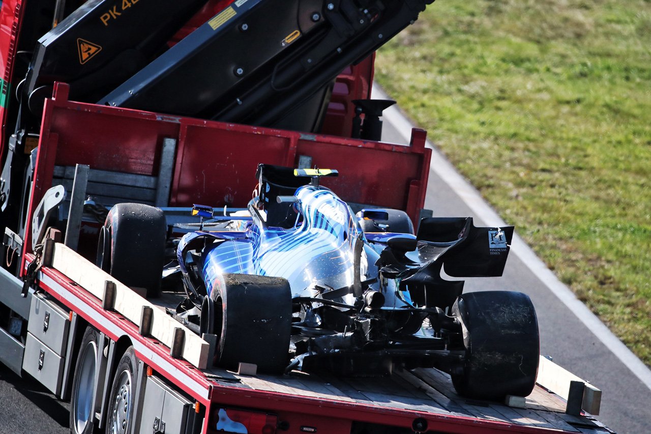 ニコラス・ラティフィ、38Gのクラッシュでギアボックス交換は不可避 / F1オランダGP 予選