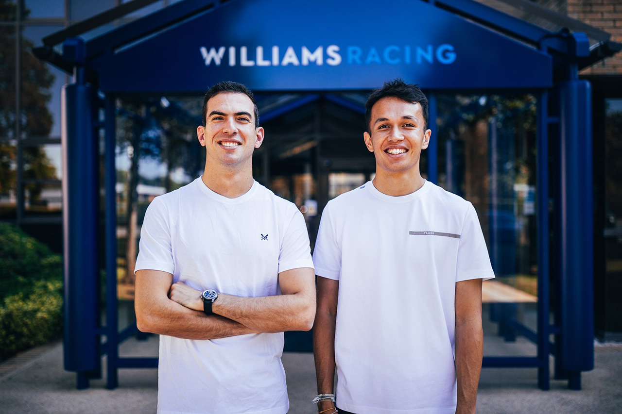 ウィリアムズF1、アレクサンダー・アルボンとの2022年の契約を発表！ニコラス・ラティフィの残留も決定