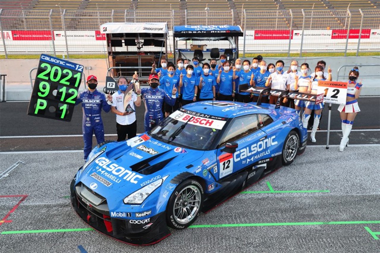 スーパーGT：カルソニック IMPUL GT-Rが5年ぶりの優勝！平峰・松下は初 