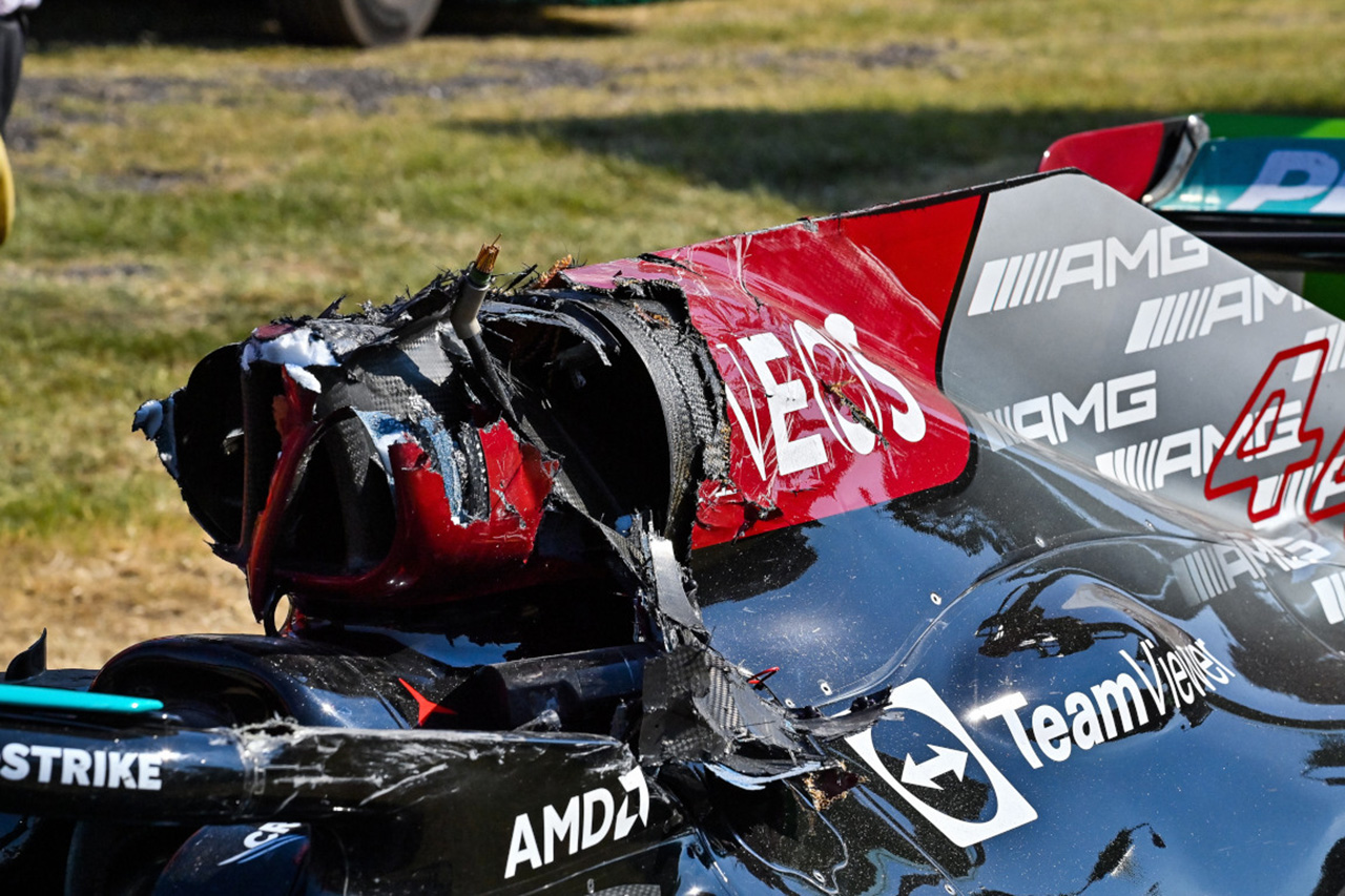 FIA安全部門、F1イタリアGPのフェルスタッペン/ハミルトンの事故を調査