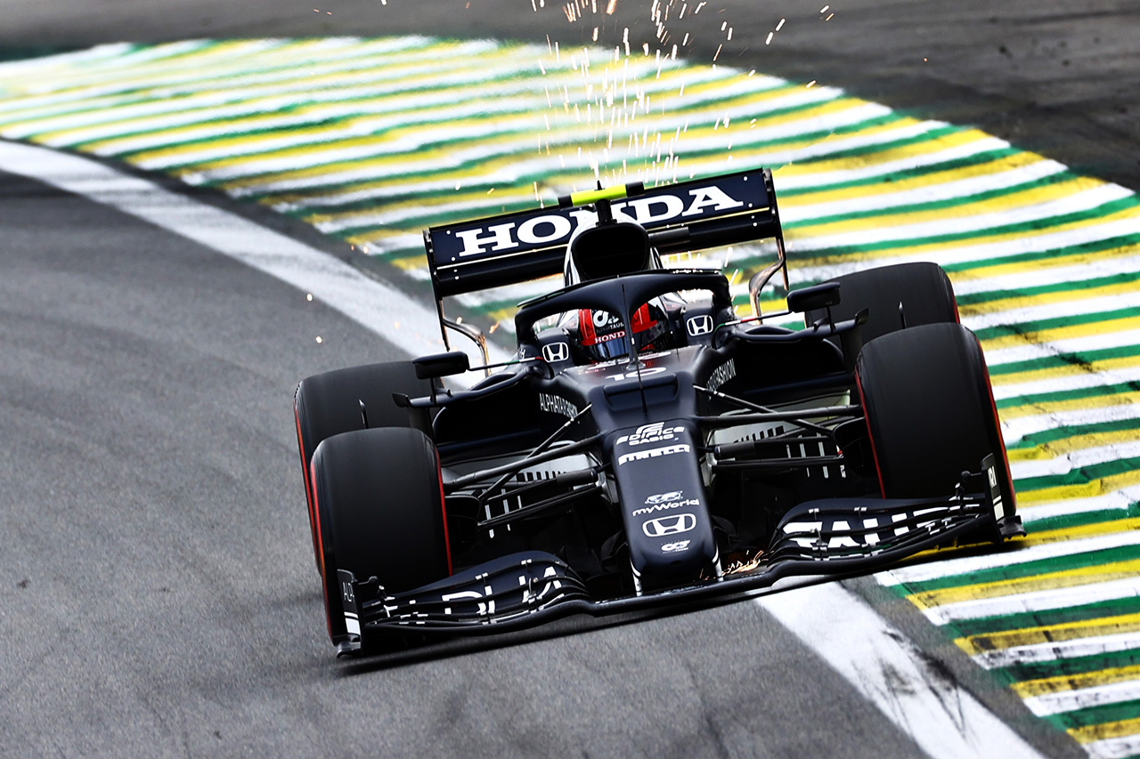 アルファタウリ・ホンダF1 「ガスリーは空を飛んでいるかのような勢い」 F1ブラジルGP 予選