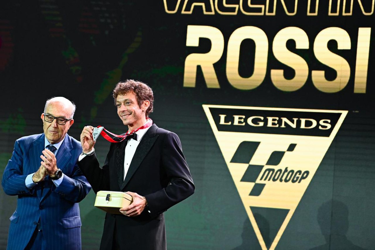 MotoGP：バレンティーノ・ロッシ、レジェンドとして殿堂入り