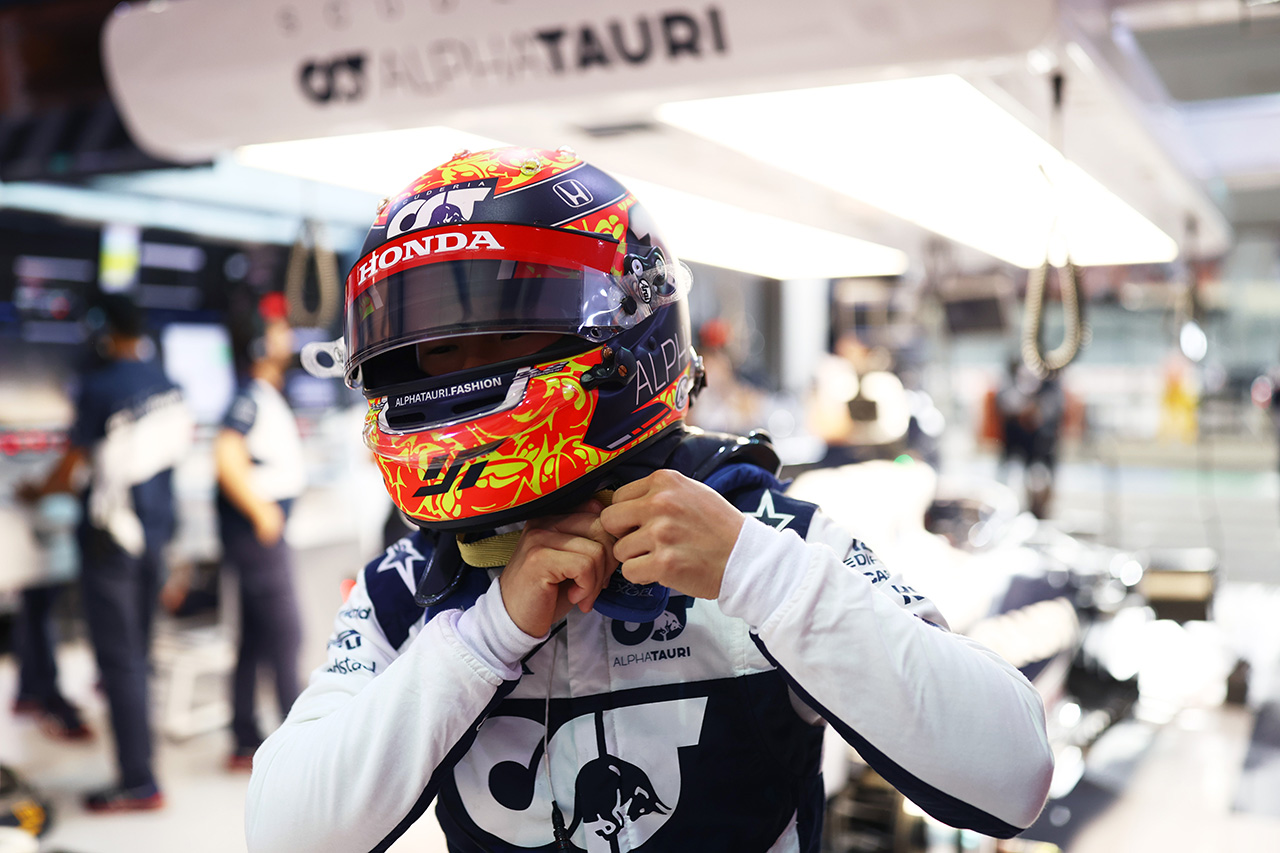 角田裕毅、8番手 「Q3で新品のソフトが少なかったのは不運だった」 アルファタウリ・ホンダ F1カタールGP 予選