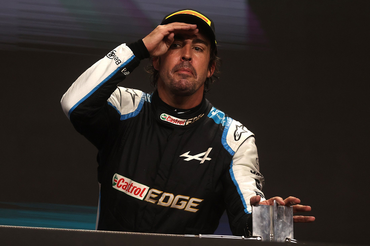 フェルナンド・アロンソ 「次の表彰台はこんなに長く待ちたくないね！」 アルピーヌ F1カタールGP 決勝