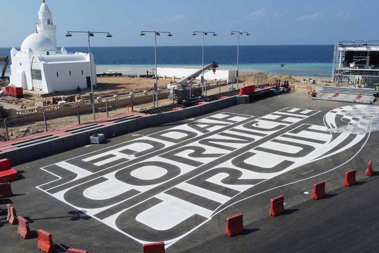 F1サウジアラビアGP：ジェッダ・コーニッシュ・サーキット 最新画像