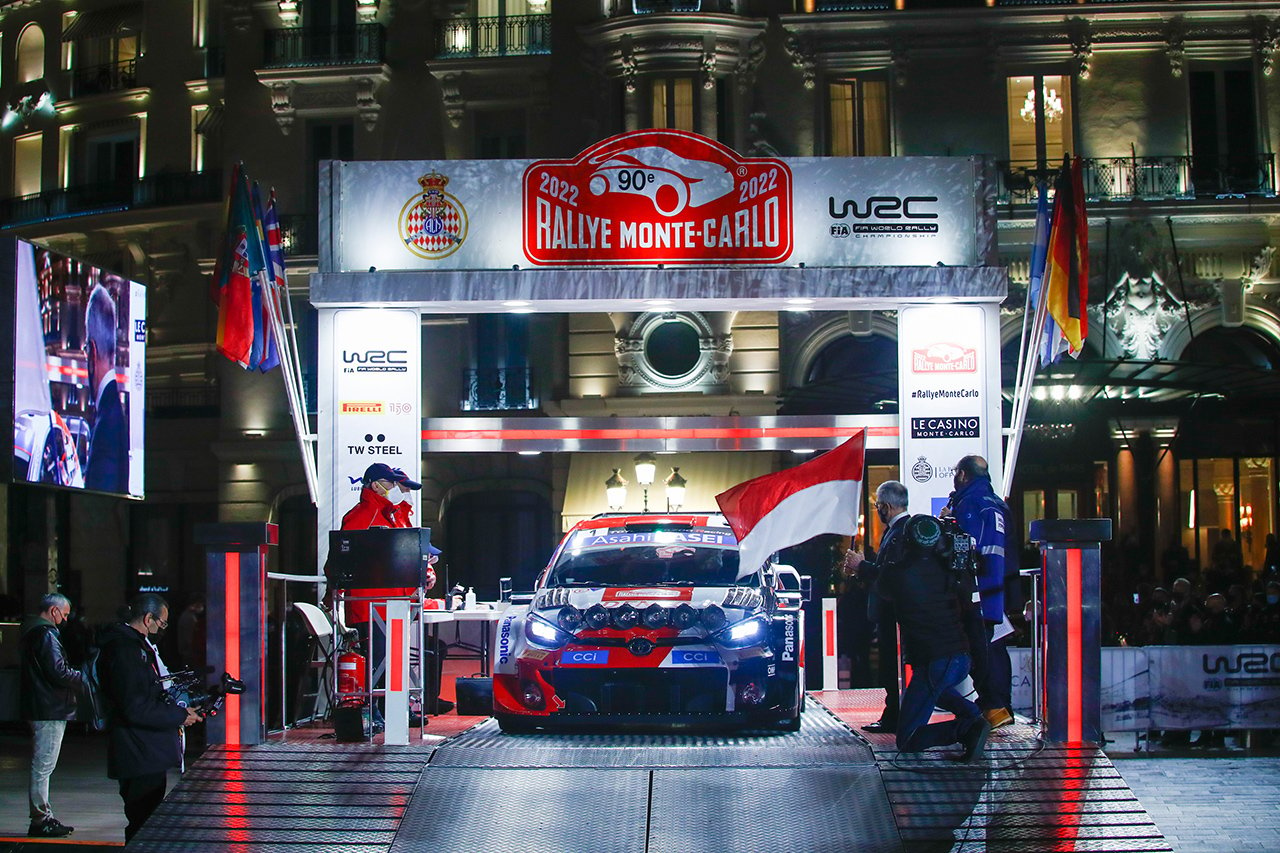 WRC：トヨタ 2022年 第1戦 ラリー・モンテカルロ 1日目 レポート