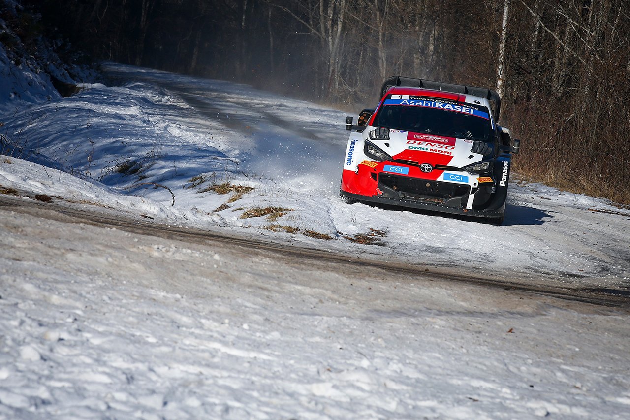 WRC：トヨタ 2022年 第1戦 ラリー・モンテカルロ 3日目レポート