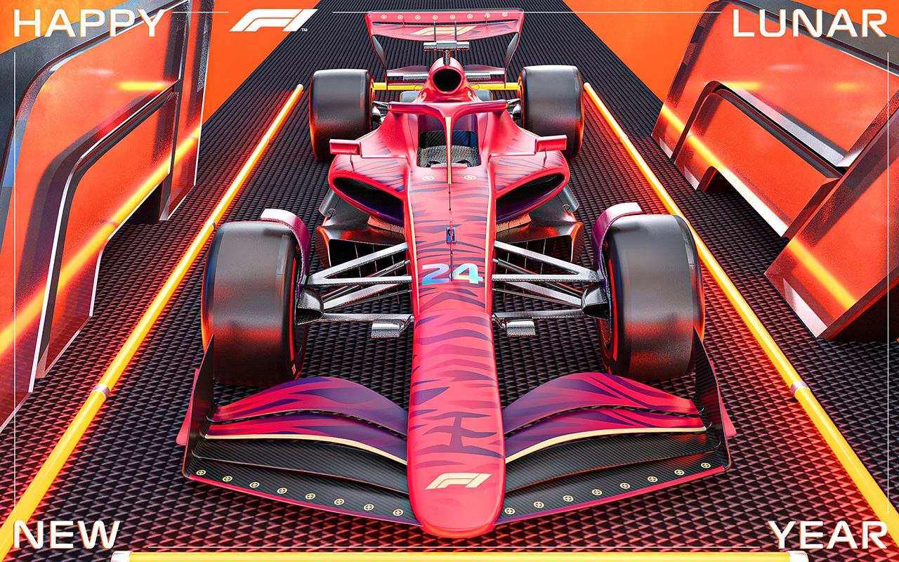 F1 2022年 春節カラー