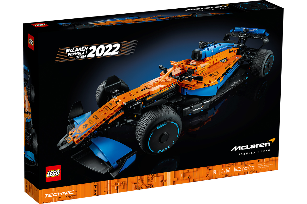 マクラーレン、2022年F1マシン『MCL36』がレゴで登場…3月1日発売