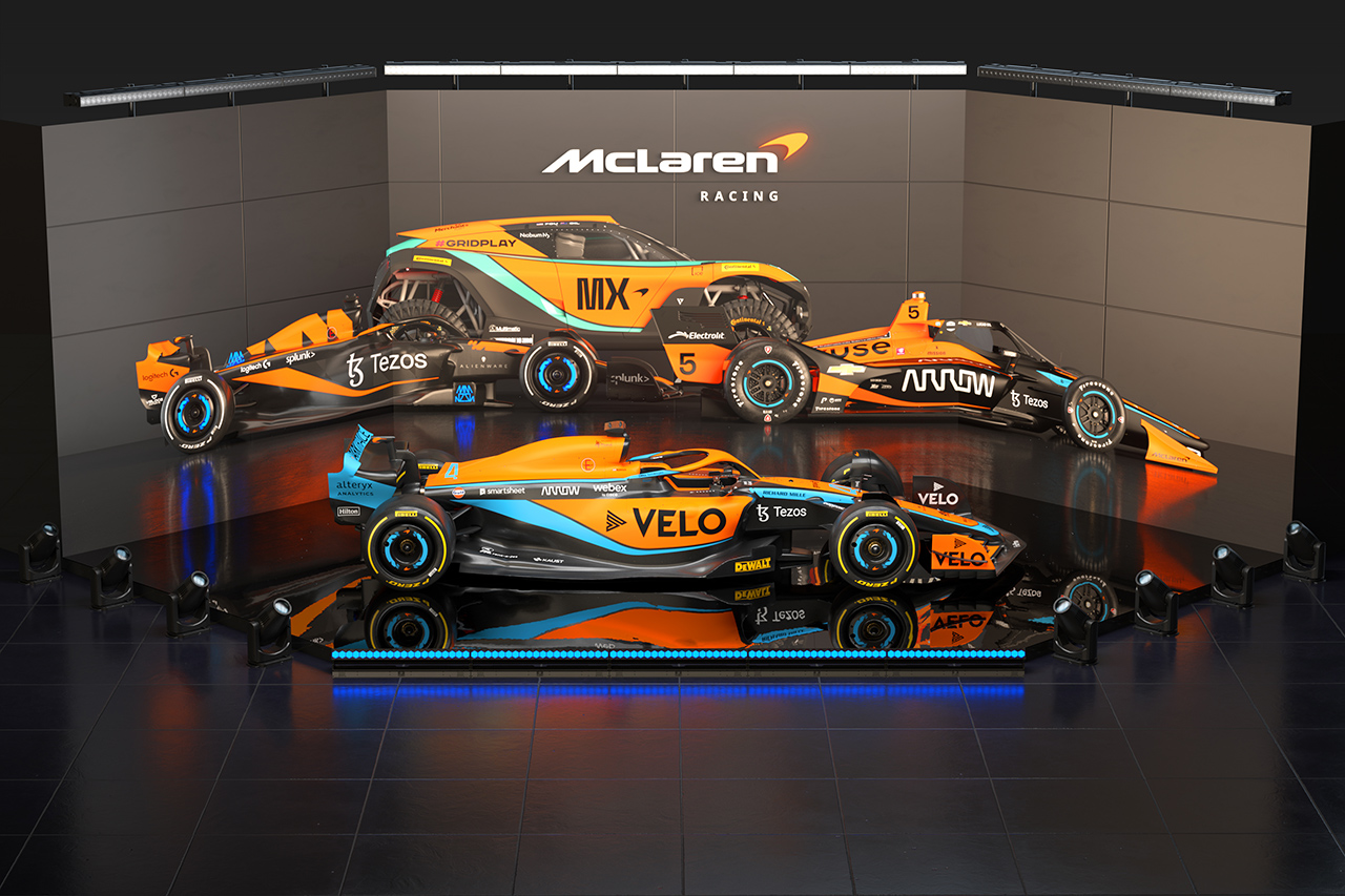 マクラーレンF1、2022年を戦う『MCL36』を発表…新カラーの意欲作