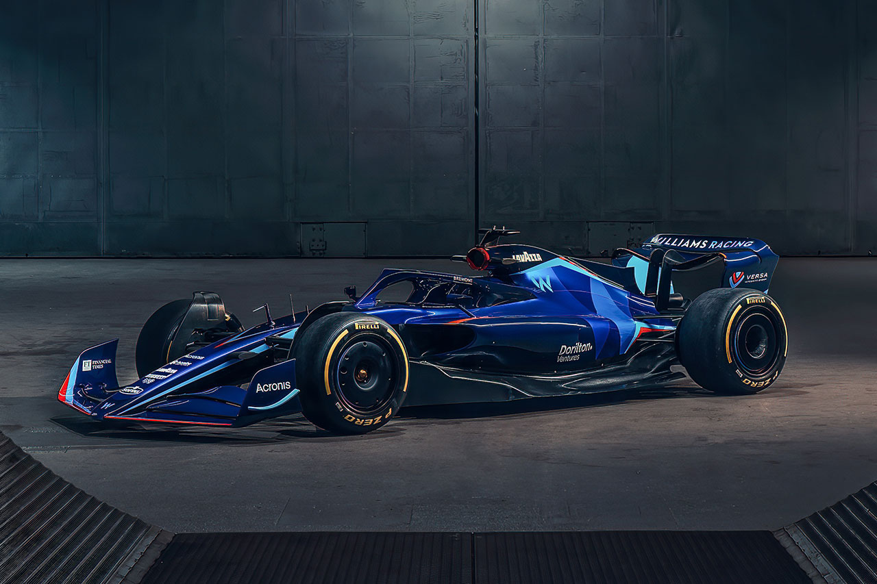 ウィリアムズF1 FW44：2022年F1マシン 画像ギャラリー