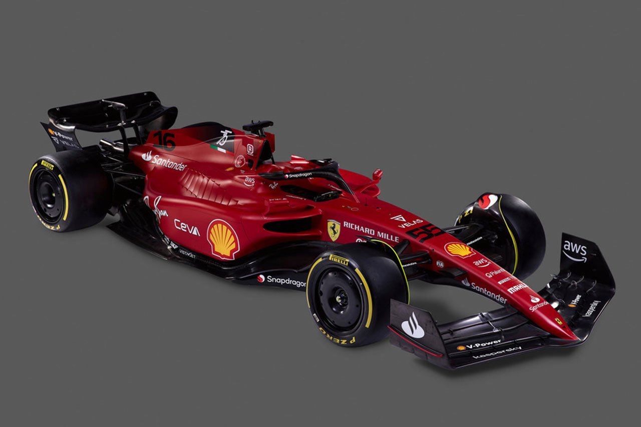 フェラーリF1、2022年F1マシン『F1-75』を披露 【 F1-Gate .com 】