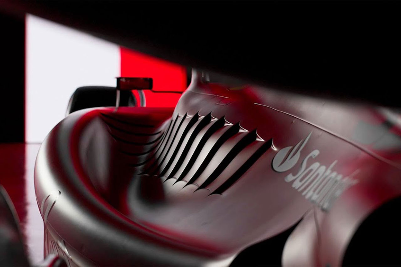 【F1マシン着目点】 フェラーリ F1-75：別次元のサイドポット形状 / 2022年F1マシン解説