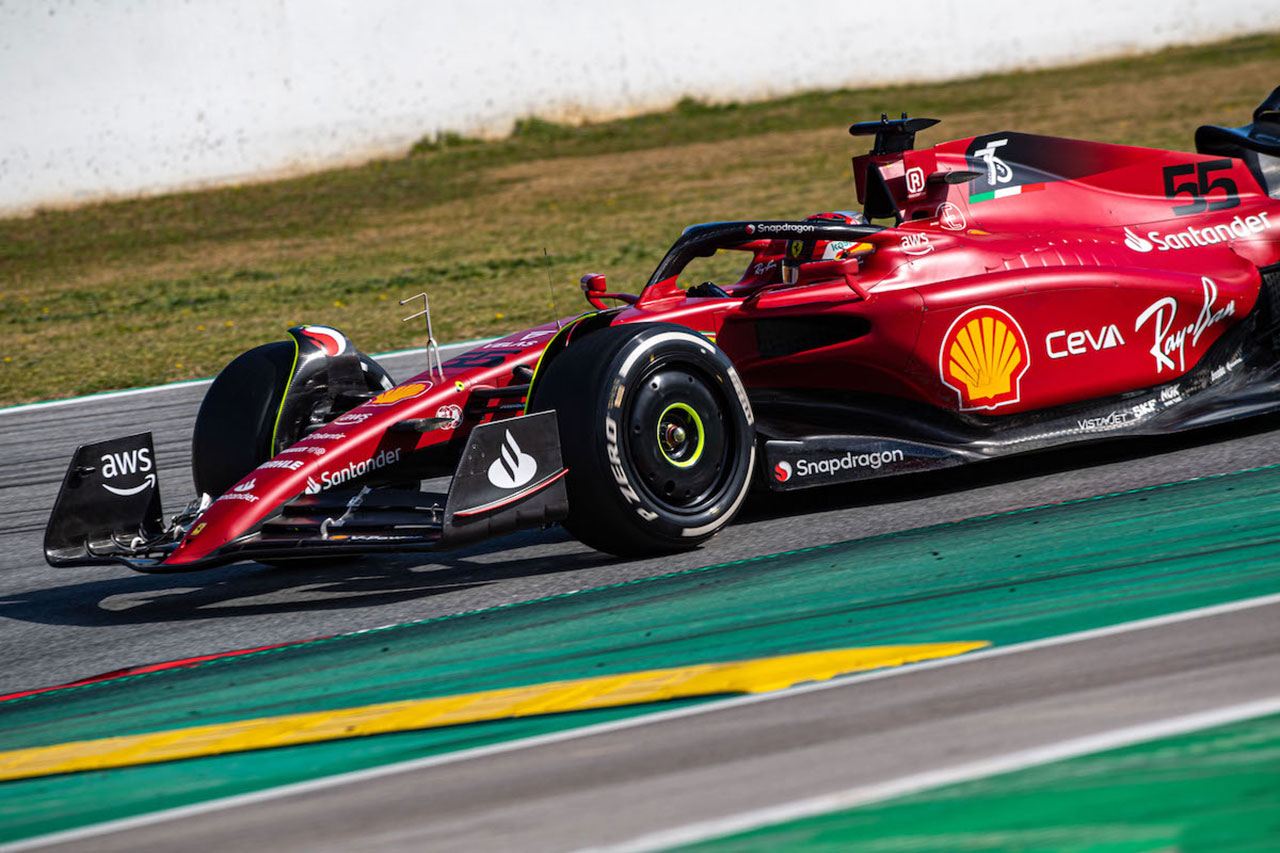 Carlos Sainz “2022 F1 cars are easy to follow when passing corners” / Scuderia Ferrari[F1-Gate .com]