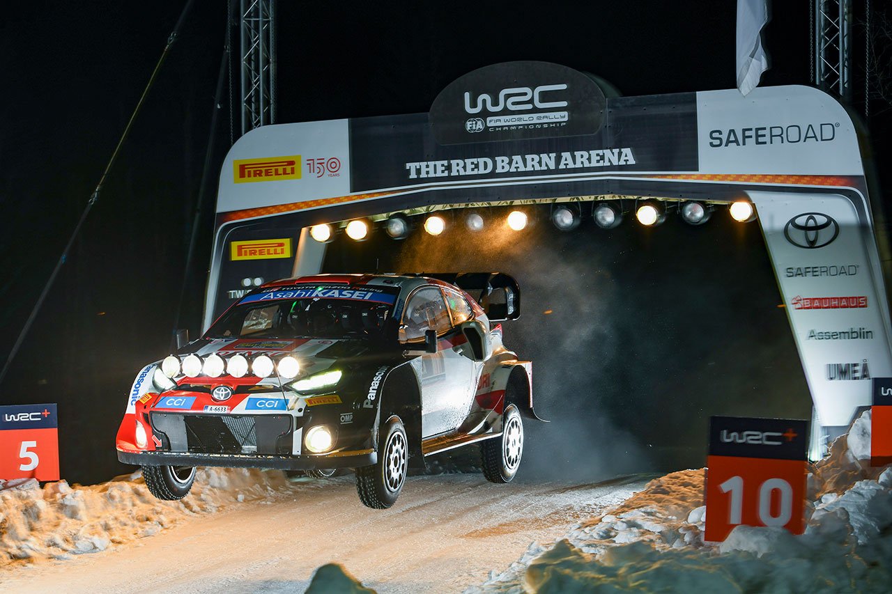 WRC：トヨタ 2022年 第2戦 ラリー・スウェーデン 1日目レポート
