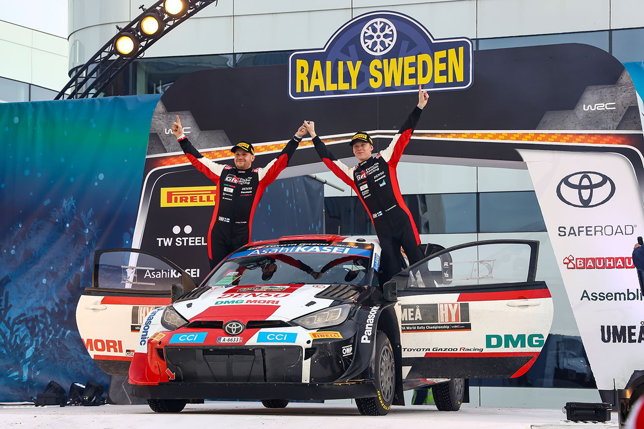WRC：トヨタ 2022年 第2戦 ラリー・スウェーデン 最終日レポート…GR YARIS Rally1初勝利