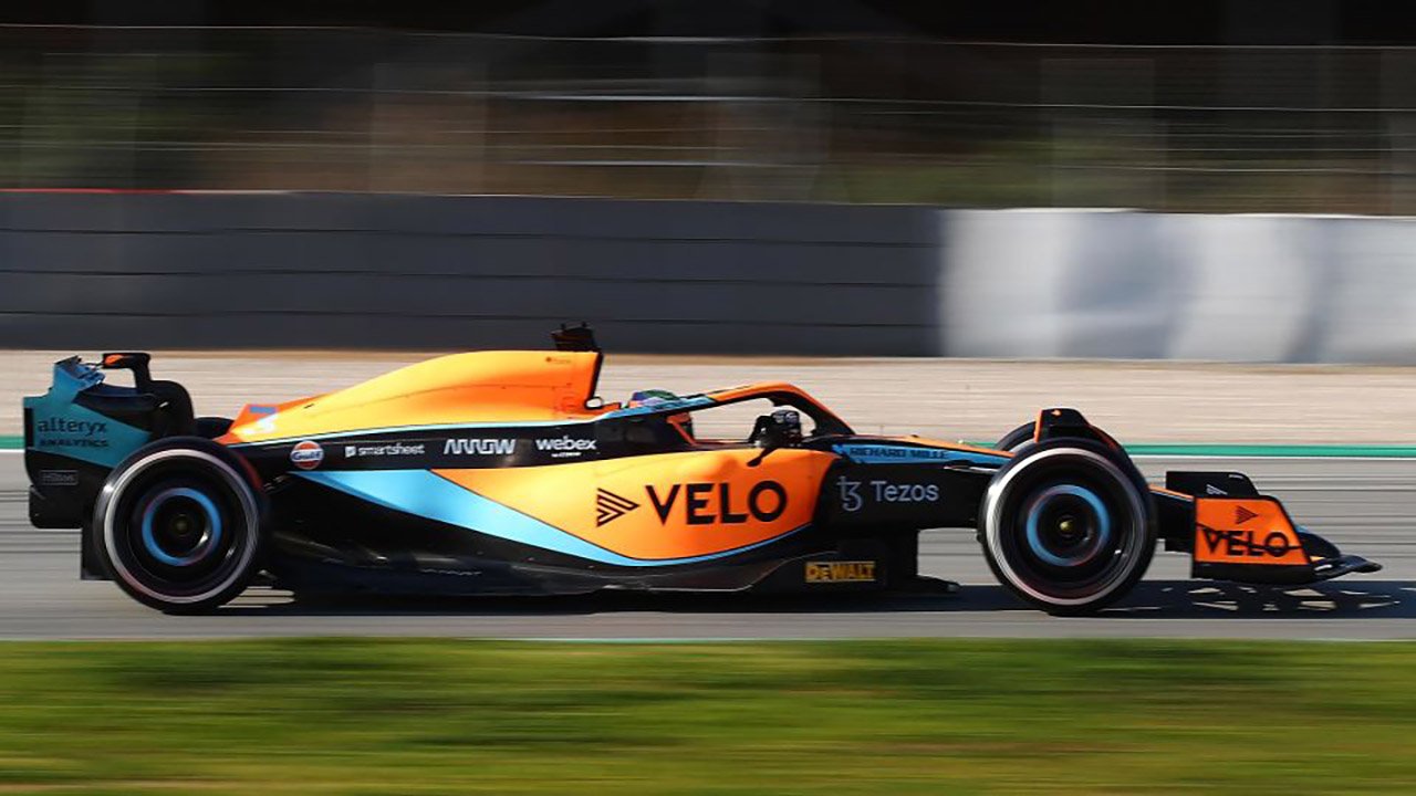 マクラーレン MCL36 （バルセロナテスト）