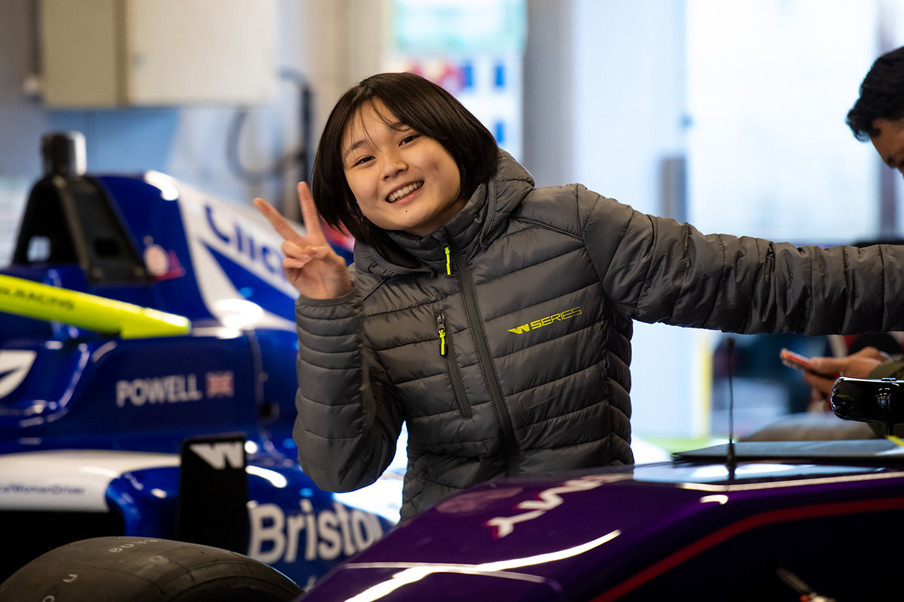 Juju（野田樹潤）、2022年のWシリーズへの参戦が決定！　元F1ドライバー野田英樹の娘