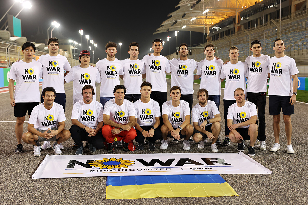 F1ドライバー、ユニセフのウクライナ緊急募金をサポート