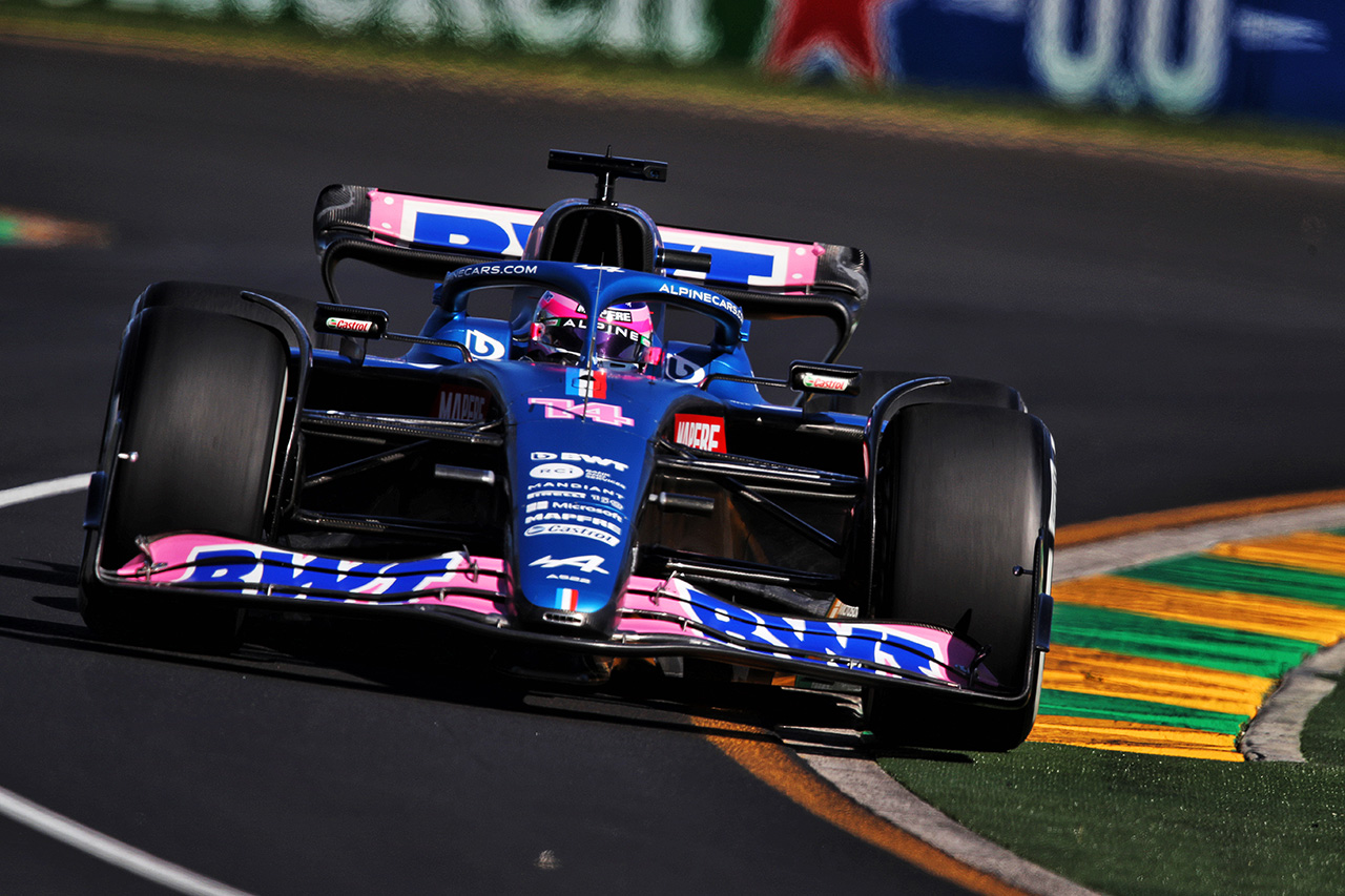 フェルナンド アロンソ 解決しなければならないバランス問題がある アルピーヌf1チーム F1オーストラリアgp 金曜フリー走行 F1 Gate Com